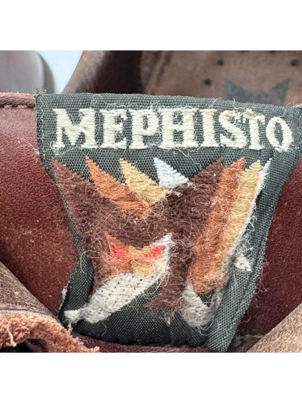 Mephisto Match Runoff Air Jet Shoes Mens 11 Brown Leather Walking Sneakers